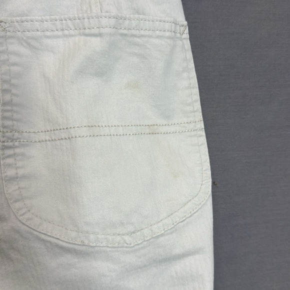 Women's Lee Ultra Lux Mid Rise Straight Leg Pants- White Smoke Size 8 GUC - Picture 5 of 7